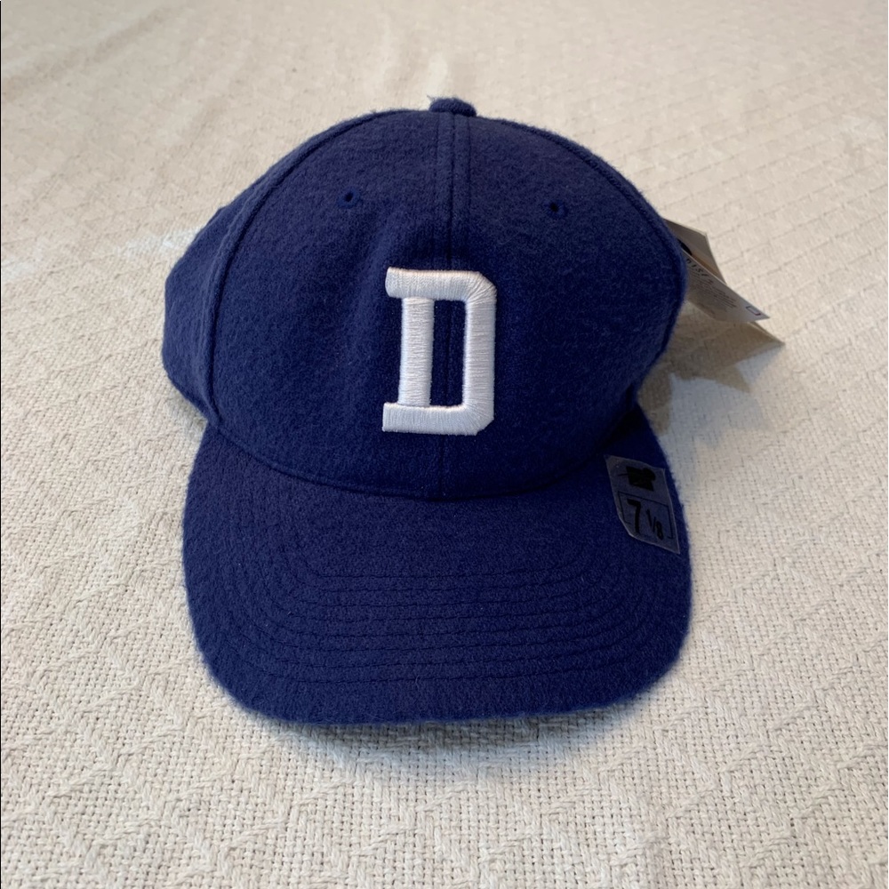 LA Dodgers MLB Blue Fitted Baseball Cap 7 1/8 New With Tags
